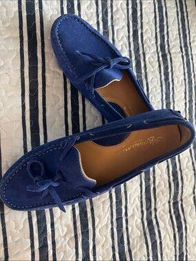 Michael Alba Cobalt Suede Driving Loafers
Made in Italy!